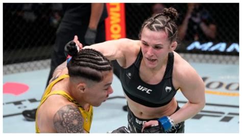 UFC star blames her breast falling out of sports bra for shock loss